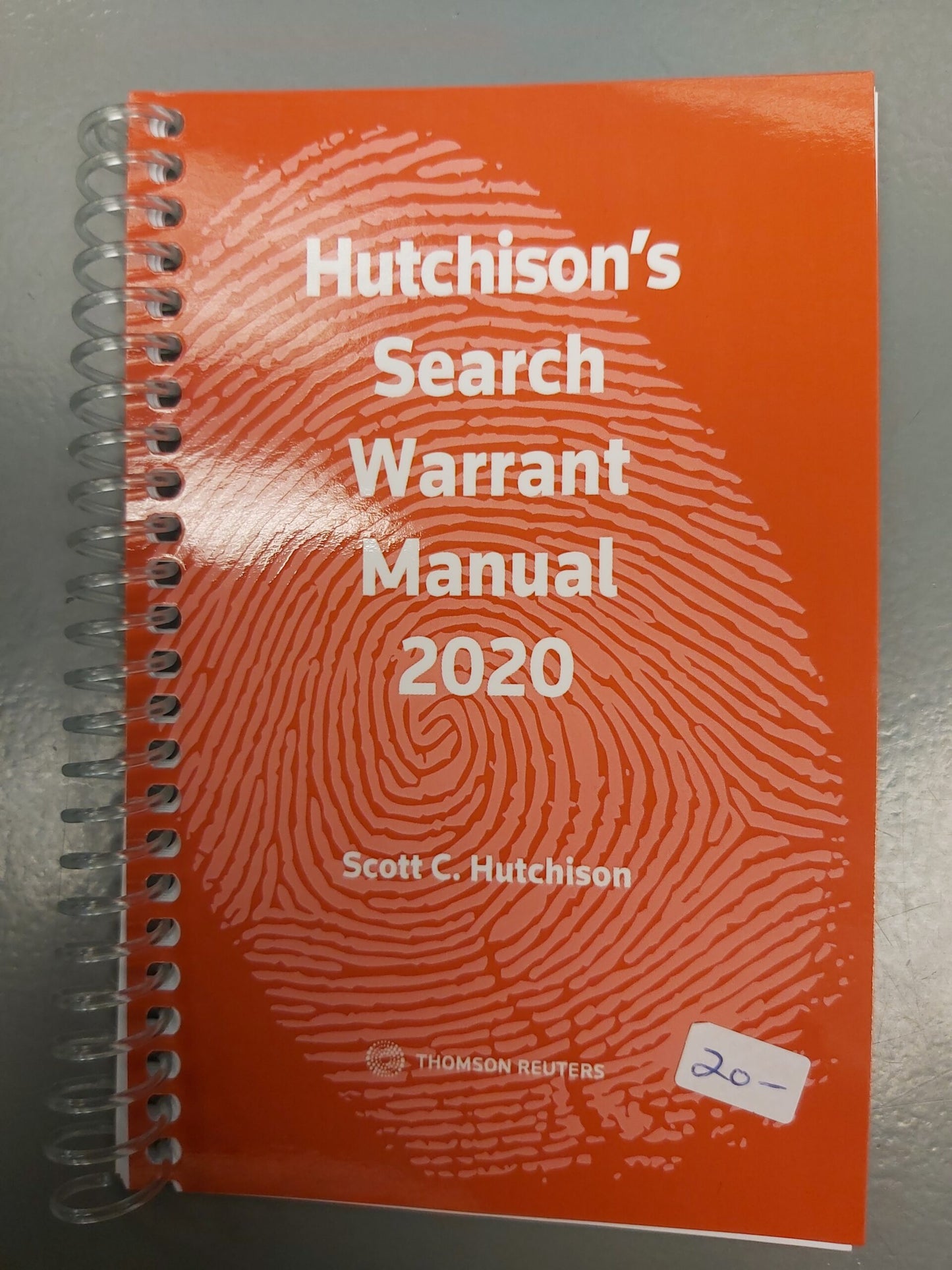Hutchinson's Canadian Search Warrant Manual Pocket Edition