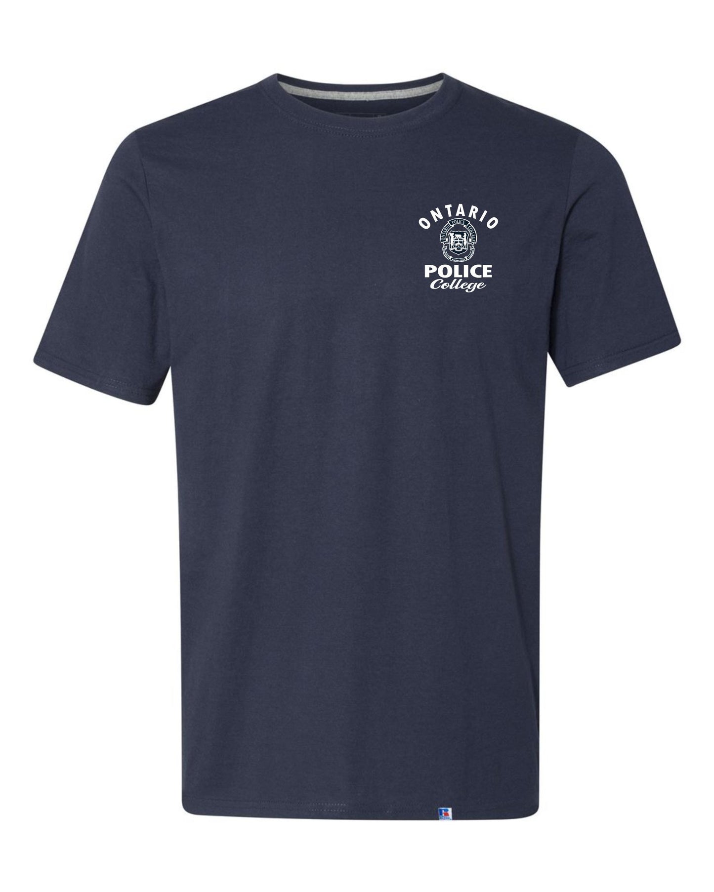 Small crest front with large crest on back