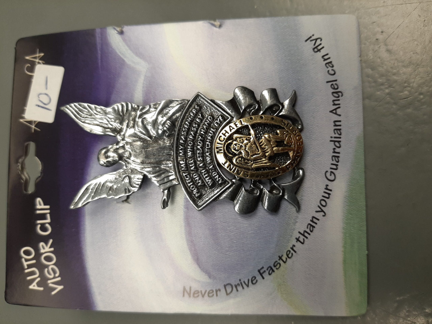 St. Michael Visor Clip