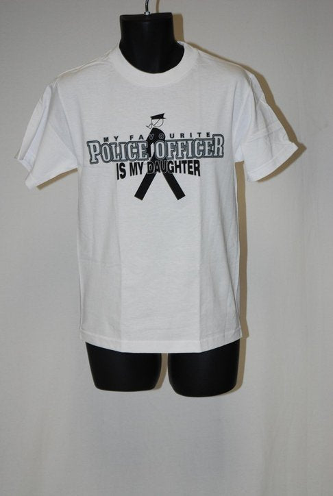 "My Favourite Police Officer is My Daughter" T-Shirt