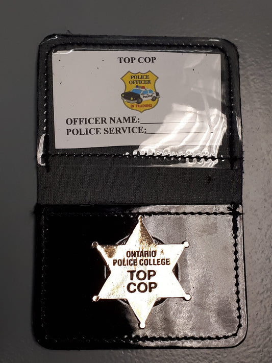 Kids Top Cop Badge Wallet