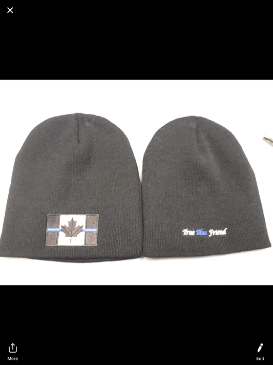 Blue Line Flag Toque