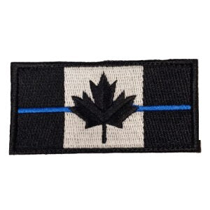 Large Velcro Thin Blue Line Flag Patch