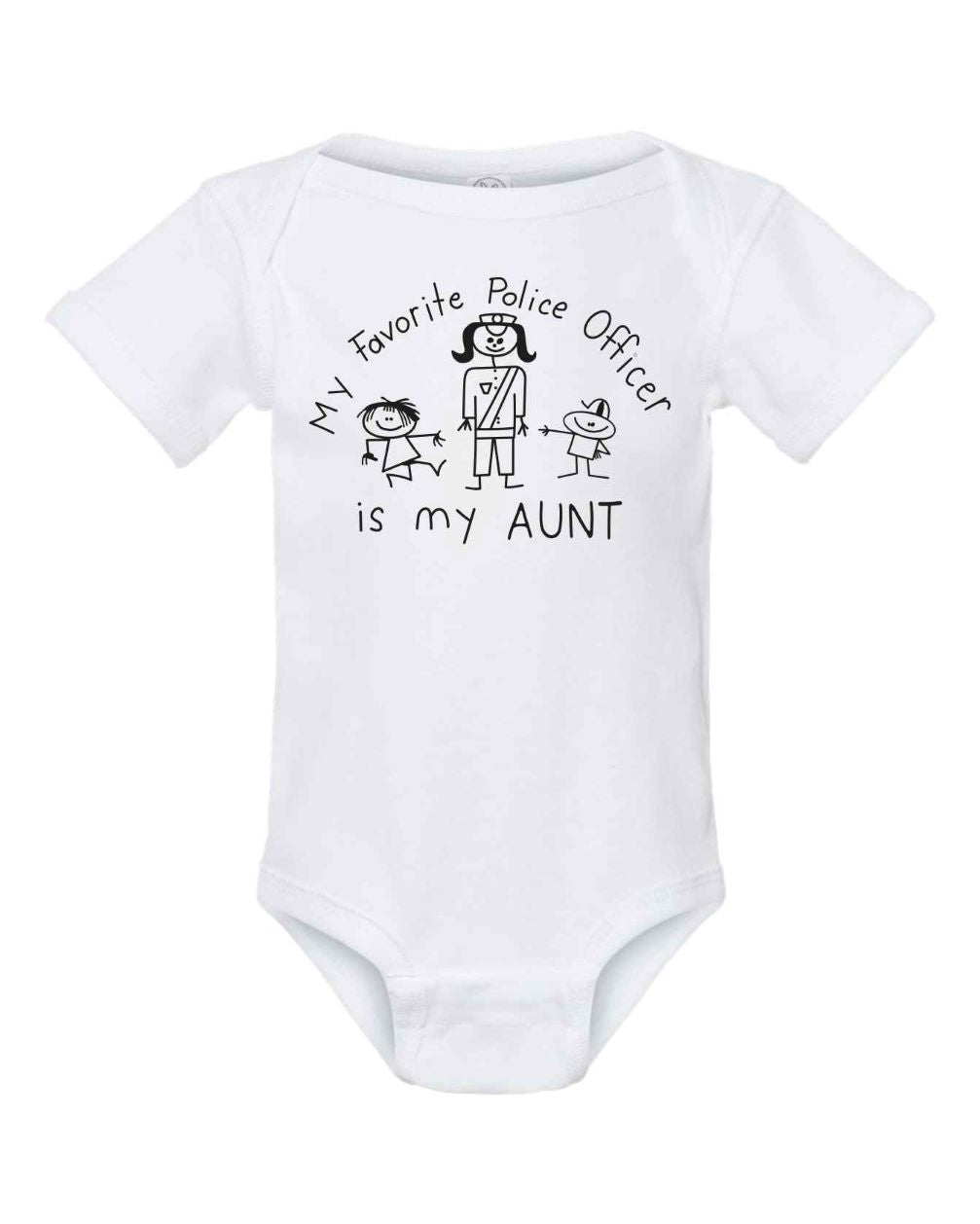 My Favorite Aunt Diaper Shirt