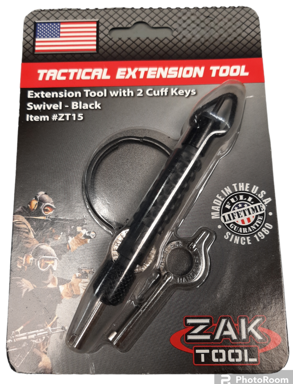 hand cuff key with loop