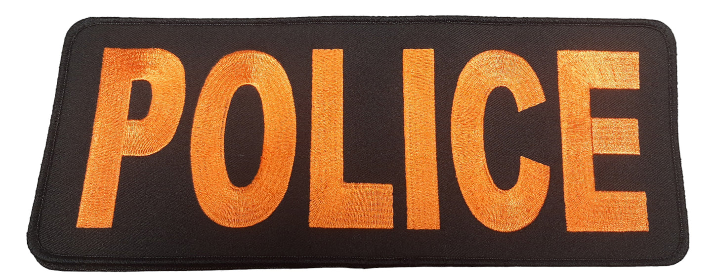 Police Velcro Vest Patch