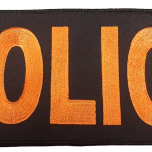 Police Velcro Vest Patch