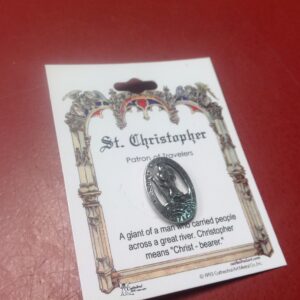 St.Christopher pin